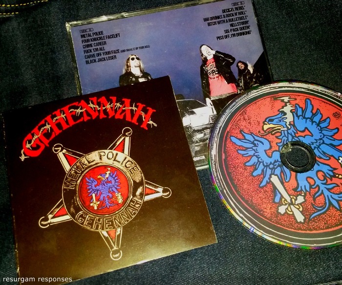 GEHENNAH (Sweden) - Metal Police (2017) - GS Productions - GSP 132