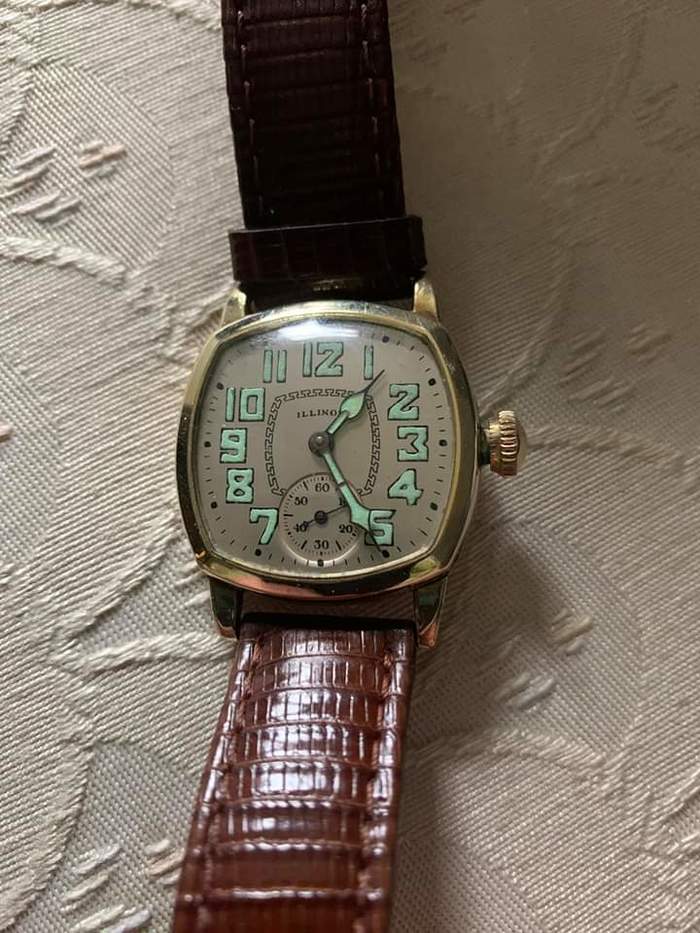 Hours of the dangerous twenties - Clock, Wrist Watch, Radium, Radioactivity, 1920s