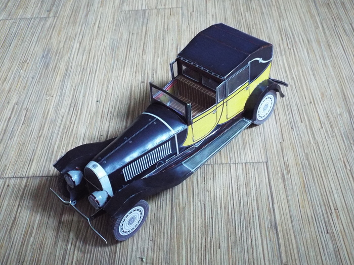 Bugatti Royale Type 41  , , , Papercraft