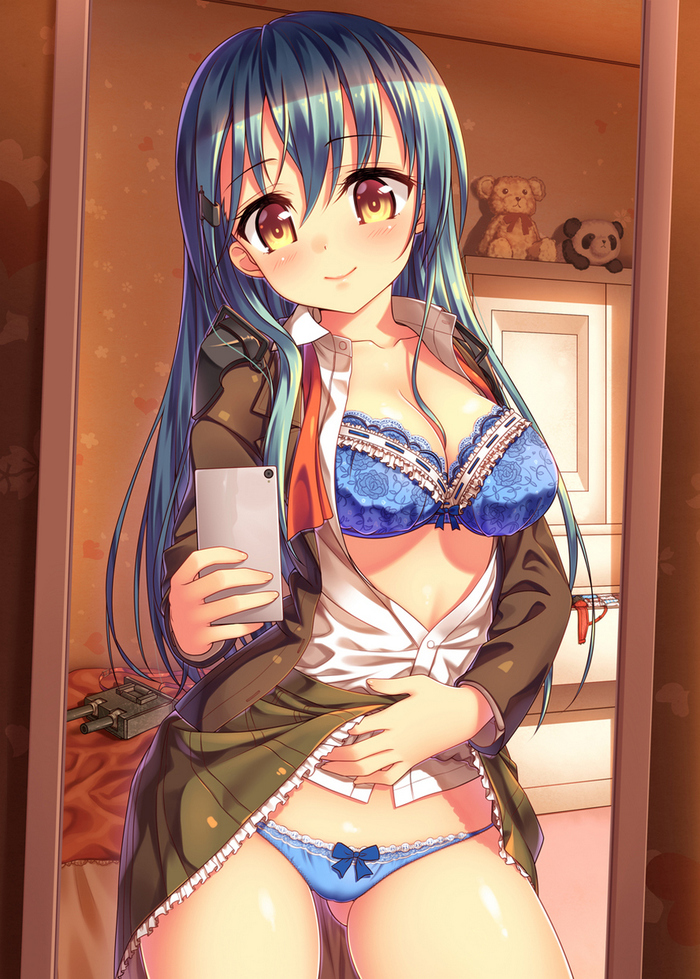 Suzuya , Anime Art, Kantai Collection, Suzuya, ,  , , Nazu-na
