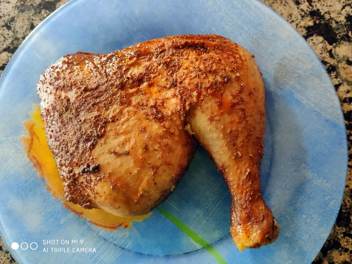 Reply to the post “Quick BBQ chicken in 1 hour” - My, BBQ, Cooking, Men's cooking, Meat, Hen, Reply to post