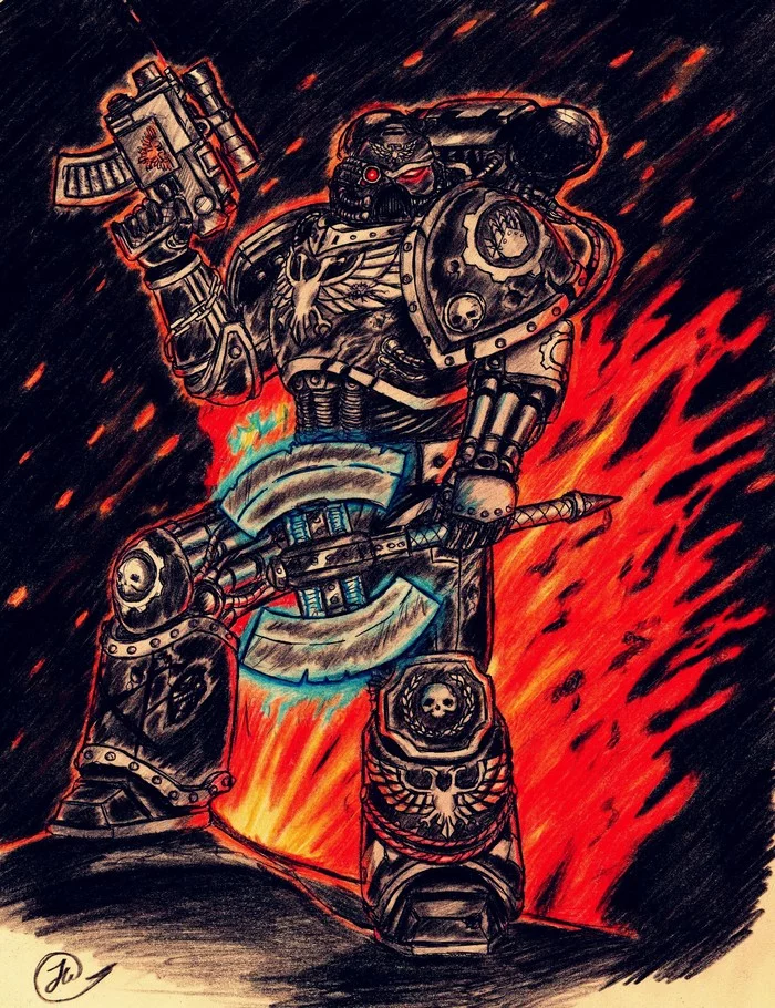 Iron Hands - My, Warhammer 40k, Iron hands