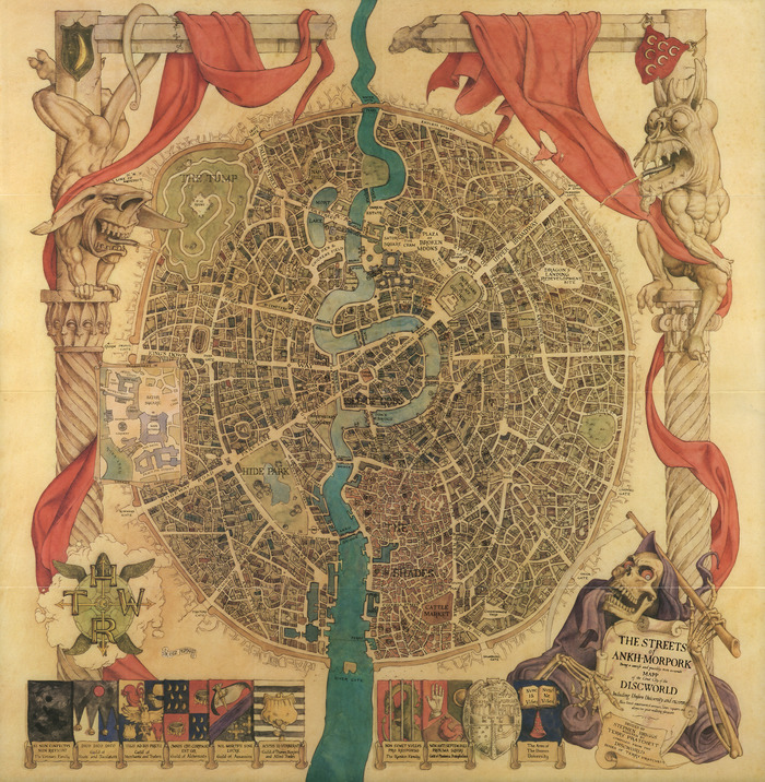 Чем занять себя на самоизоляции. Терри Пратчетт "Плоский мир" Терри Пратчетт, Плоский мир, Игры, Настольные игры, Длиннопост