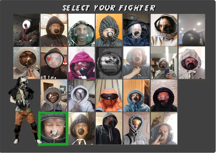 Choose your fighter! - My, Mortal kombat, Lids, Hood, Protection