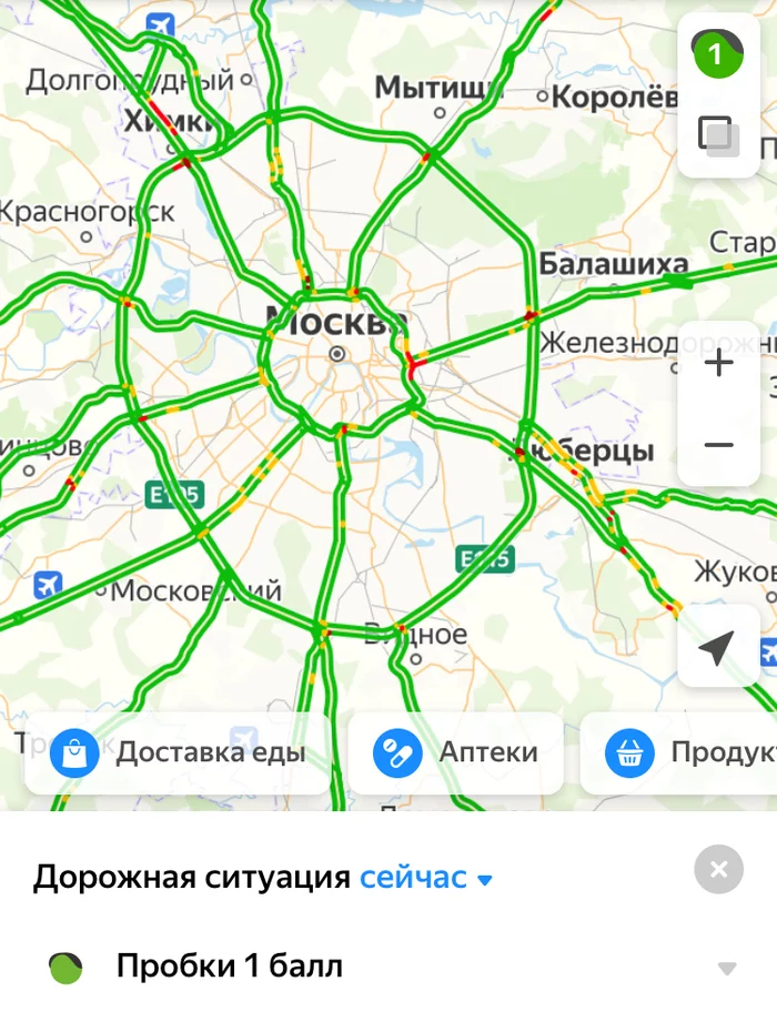 How Moscow turned green under Sobyanin - My, Traffic jams, Moscow