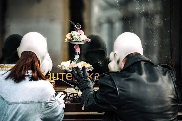 Если свадьба выпала на пандемию Коронавирус, Фотография, Любовь, Смоленск, Противогаз, Длиннопост