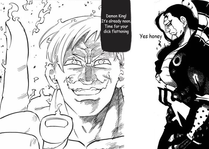 Babe! It's 12 am - Nanatsu No taizai, Манга, Escanor, Аниме