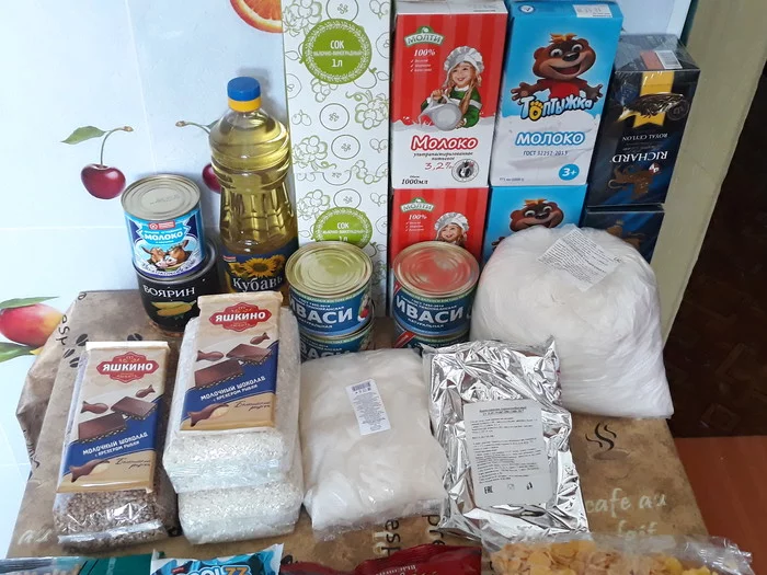 Packed rations from school 2 - Privileges, Social help, Moscow, Quarantine, Longpost