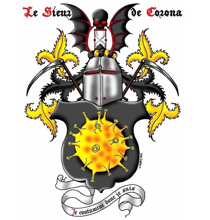 Герб коронавирусной эпидемии