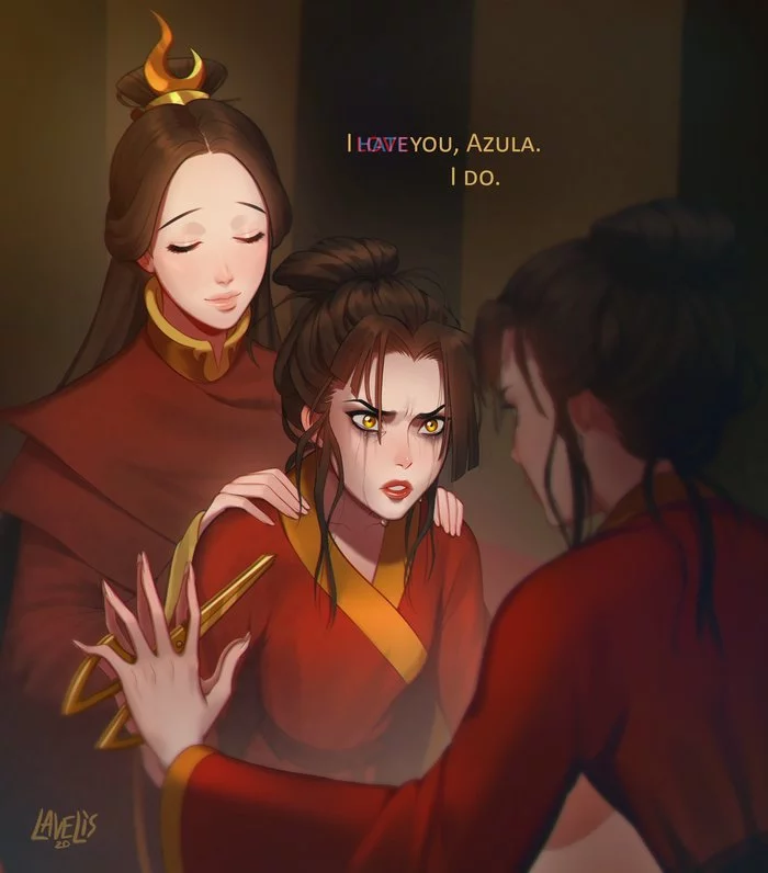 I have you, Azula. I do - Аватар: Легенда об Аанге, Арт, Азула, Мультсериалы