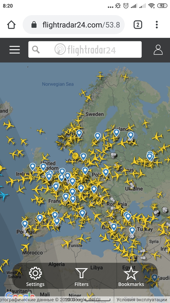 :    , , , , , , Flightradar24, 