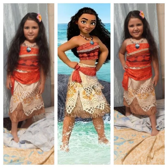 Moana cosplay - My, Children, Cosplay, Moana