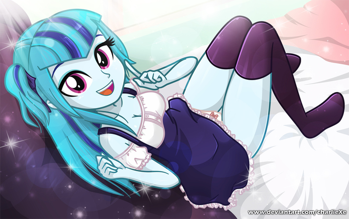 Spend time with her! My Little Pony, Equestria Girls, Sonata Dusk, Charliexe, MLP Edge