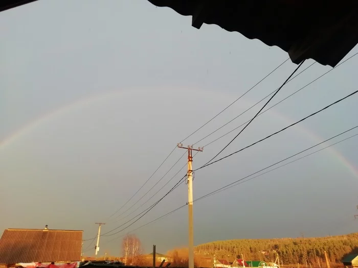 Irkutsk First rainbow 2020))) - My, Spring, Summer, Irkutsk, Friday, Joy, Rainbow, Longpost