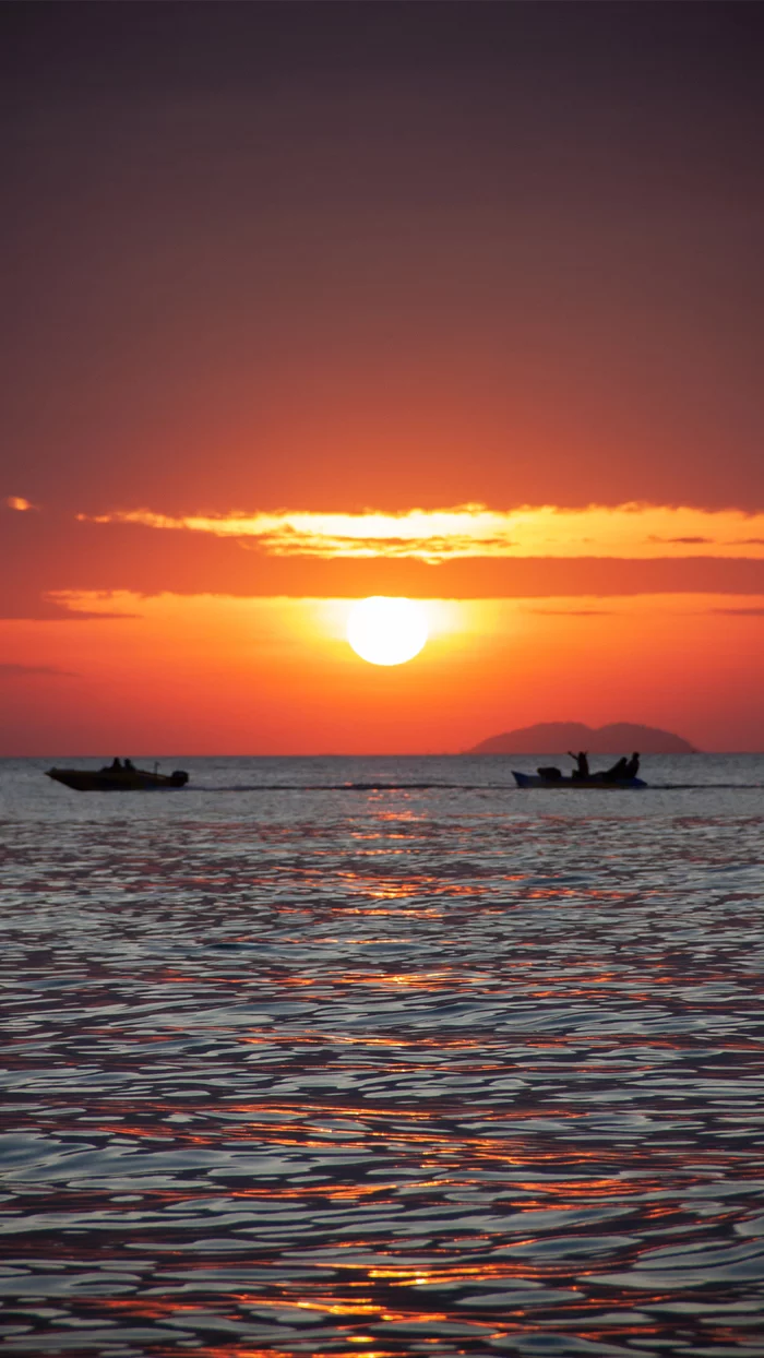 Sunset Pattaya Thailand - My, The photo, Thailand, Pattaya, Sea, Sunset