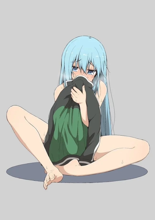 Anime art - NSFW, Konosuba, Aqua, Anime, Anime art, Erotic