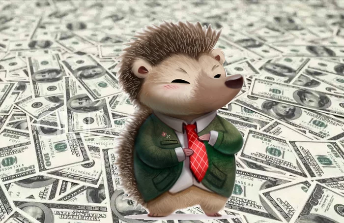 Hedgehog businessman - My, Fable, Story, Poems, Literature, A crisis, Business, Dismissal, Manipulation