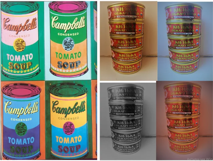 Andy Warhole. Cans of Soup - My, Insulation, Challenge, Quarantine, Longpost