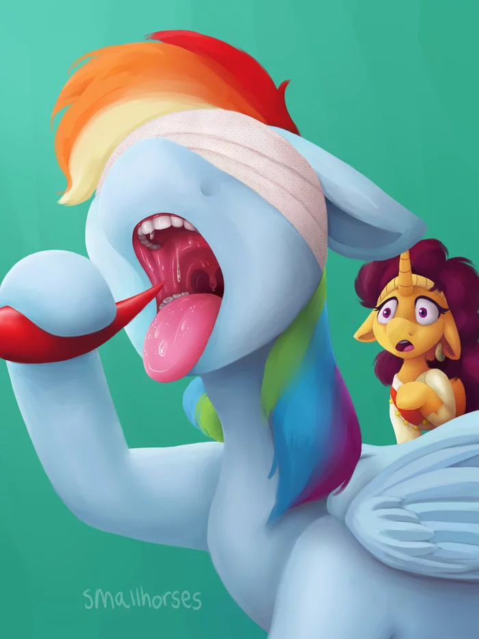 Red Hot Chili Peppers - My Little Pony, Rainbow Dash, Saffron masala