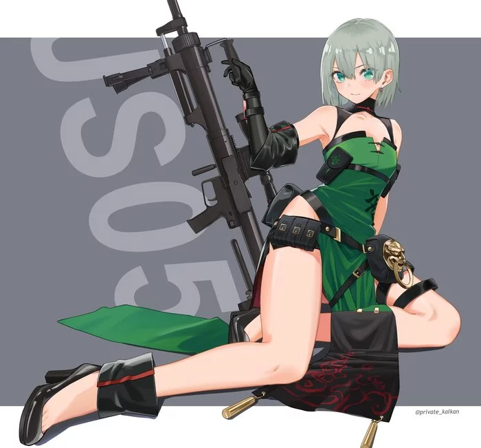 Girls Frontline - Anime Art, Аниме, Girls Frontline, Игры, Не аниме