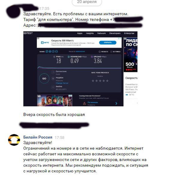 Ох уж этот пчелиный оператор - Моё, Билайн, Обман, Интернет, Длиннопост, Негатив