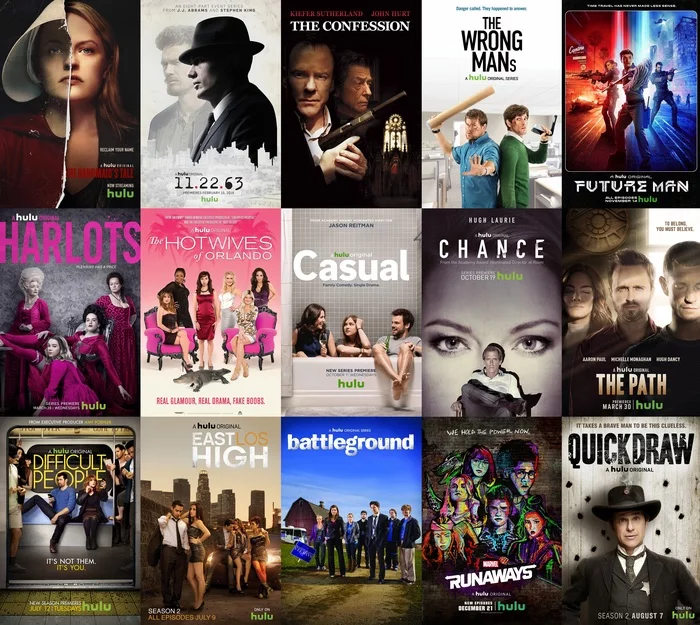 Hulu series 2011-2017 - Serials, Hulu, Better at home, Longpost