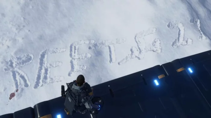 A player spent 15 hours in Death Stranding writing his name in urine in the snow. - Death stranding, Games, Playstation 4, Xbox one, Hideo Kojima, Video