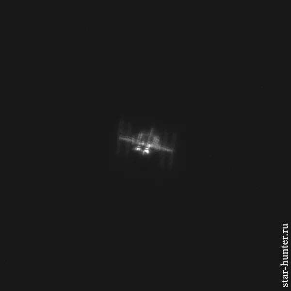 ISS, April 4, 2020 - My, ISS, Astrophoto, Astronomy, Space, Satellite, Starhunter, Anapa, Anapadvor, Video, Longpost