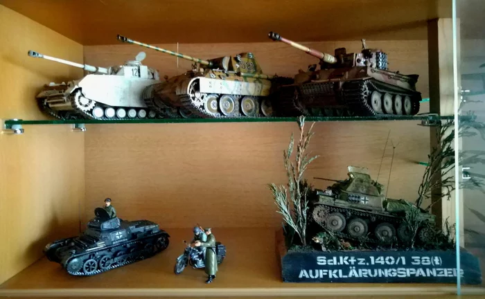 My collection, part IV. - My, Stand modeling, Prefabricated model, Diorama, Airbrushing, Tanks, Collection, Hobby, The Second World War, Longpost