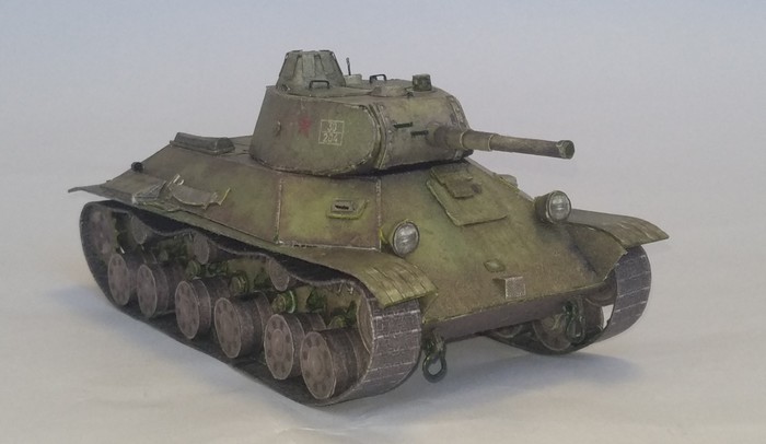 T-50 1:35 steel generals - My, t-50, Tanks, Modeling, Stand modeling, Longpost