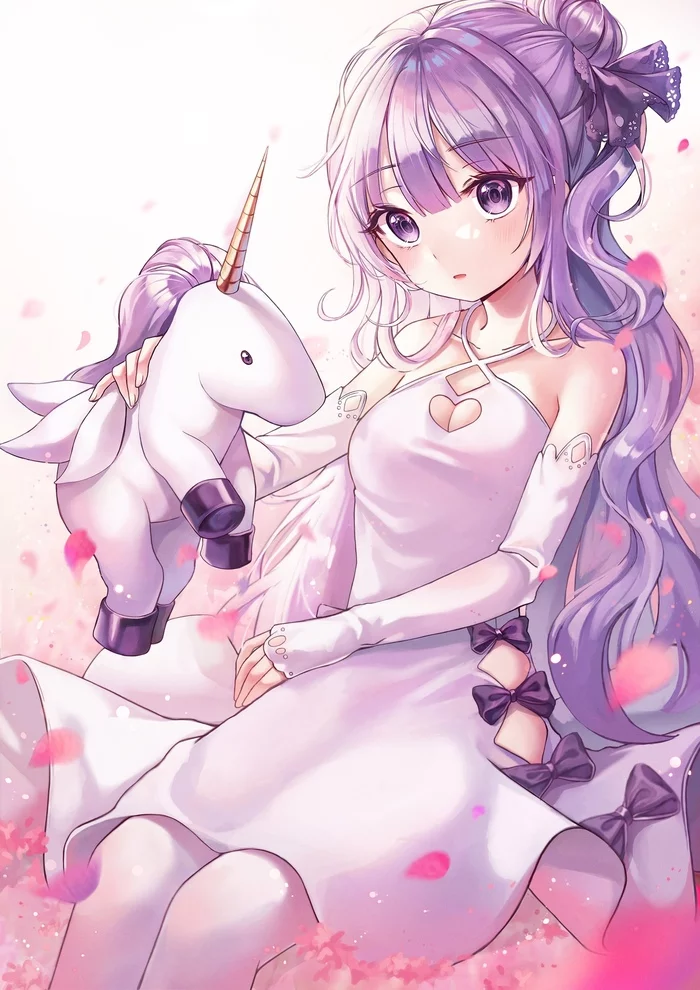 Unicorn - Anime, Anime art, Azur lane, Hms Unicorn