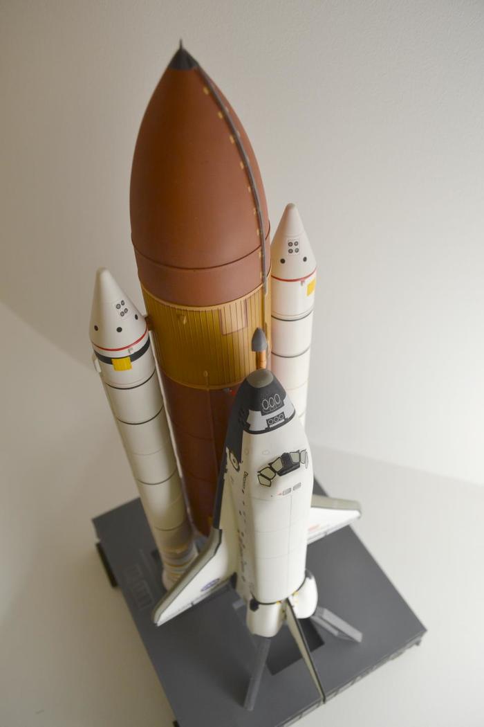 Revell 1/144 Space shuttle with booster rockets - My, Stand modeling, Modeling, 3D печать, Space shuttle, Longpost