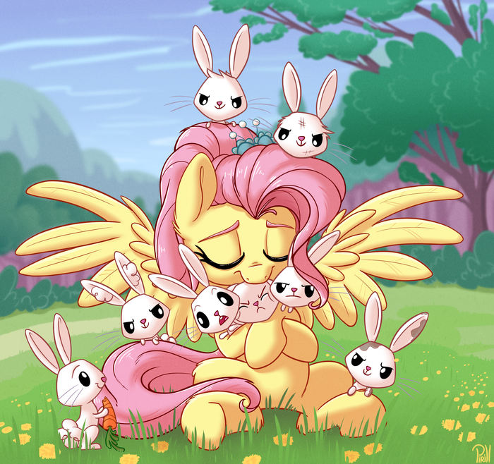  My Little Pony, Ponyart, Fluttershy, Pirill-poveniy, MLP Season 9