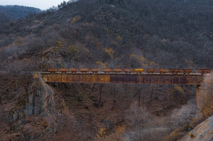 Forgotten Railway How I searched for an abandoned bridge with trolleys from a photo from the network - My, Abandoned, Armenia, Travels, Urbex Armenia, Longpost