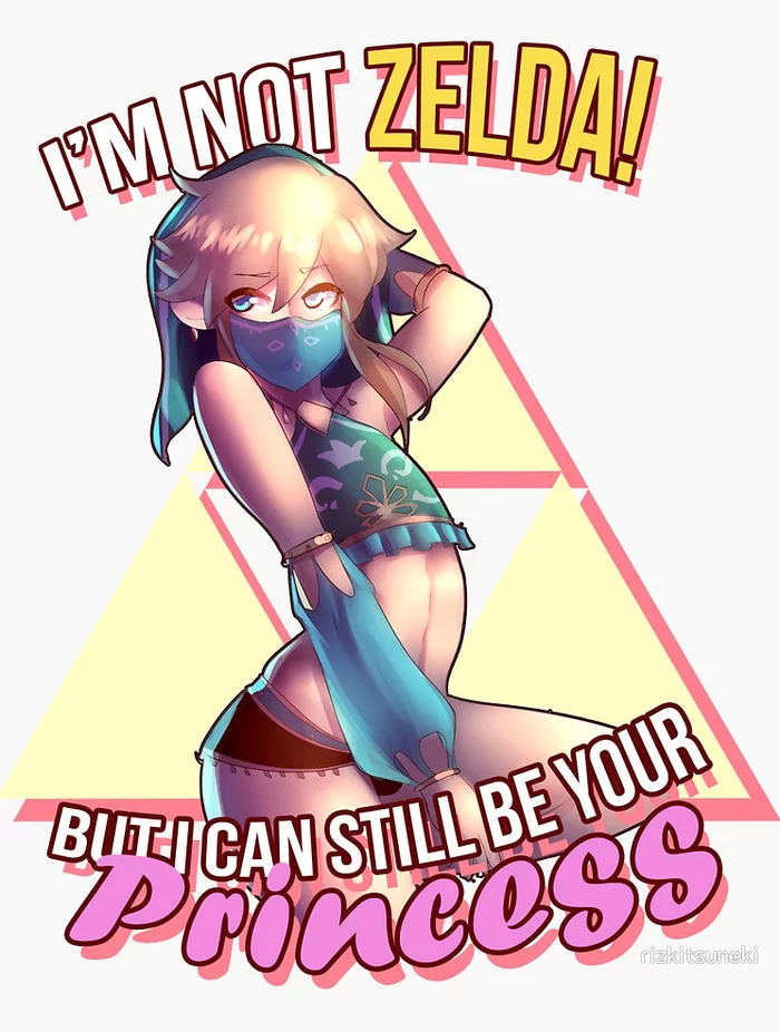 I'm not Zelda! - Its a trap!, The legend of zelda