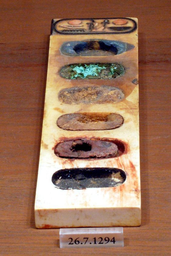 An artist's palette from Ancient Egypt - Ancient Egypt, Palette, Longpost