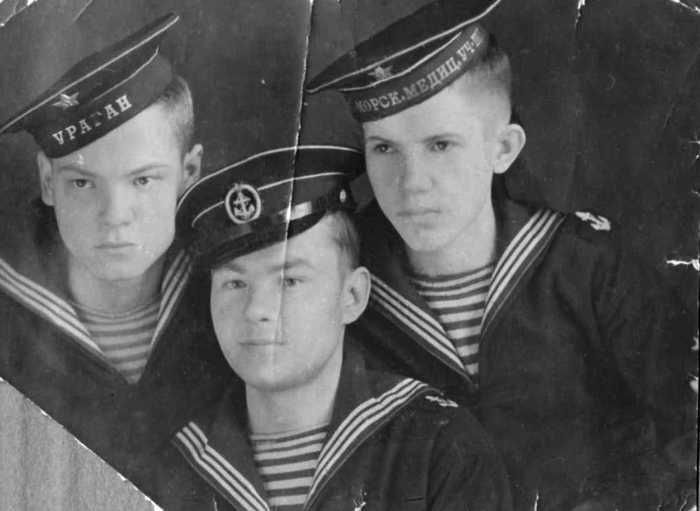 Restoration and colorization of old photos - Photo restoration, Old photo, Sailor, Colorization, Photoshop, Longpost