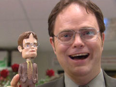 Easter egg for the TV series The Office - My, TV series office, Tattoo, Dwight Schruth, Ufc