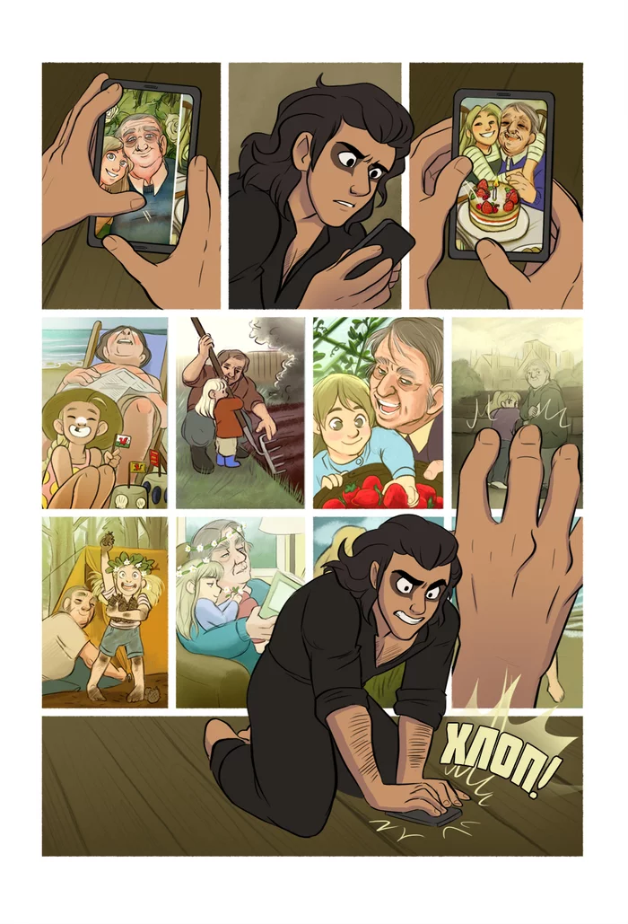 Mias and Elle. Chapter 6, page 25 - end of chapter - Comics, Translation, Stressedjenny, Longpost, Mias and Elle, Translated by myself