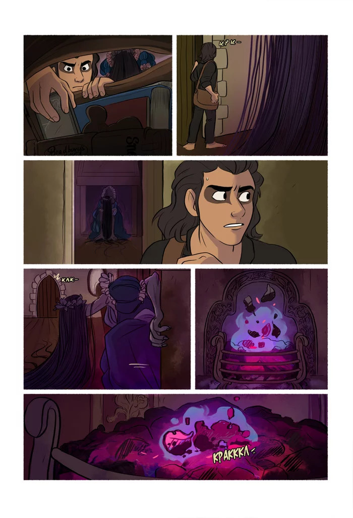 Mias and Elle. Chapter 6, page 25 - end of chapter - Comics, Translation, Stressedjenny, Longpost, Mias and Elle, Translated by myself