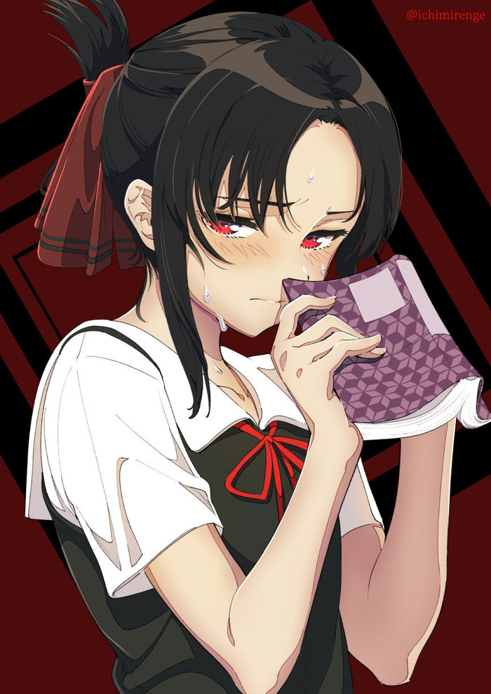 Ñìóùàåòñÿ Kaguya-Sama wa Kokurasetai, Shinomiya Kaguya, Anime Art, Àíèìå