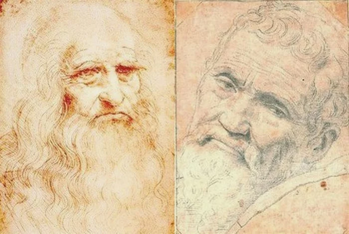 Leonardo da Vinci vs Michelangelo Buanarotti! Legendary confrontation - Leonardo da Vinci, Painting, Sculpture, Longpost, Michelangelo