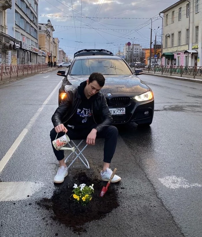 Поливайте, кому не сложно - Моё, Авто, Машина, Дорога, Ярославль, Длиннопост