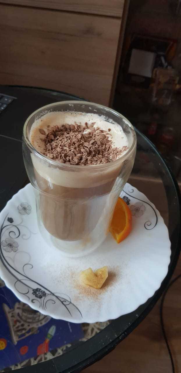 My variation of frappe at home - My, Yummy, Coffee drink, Longpost, Coffee