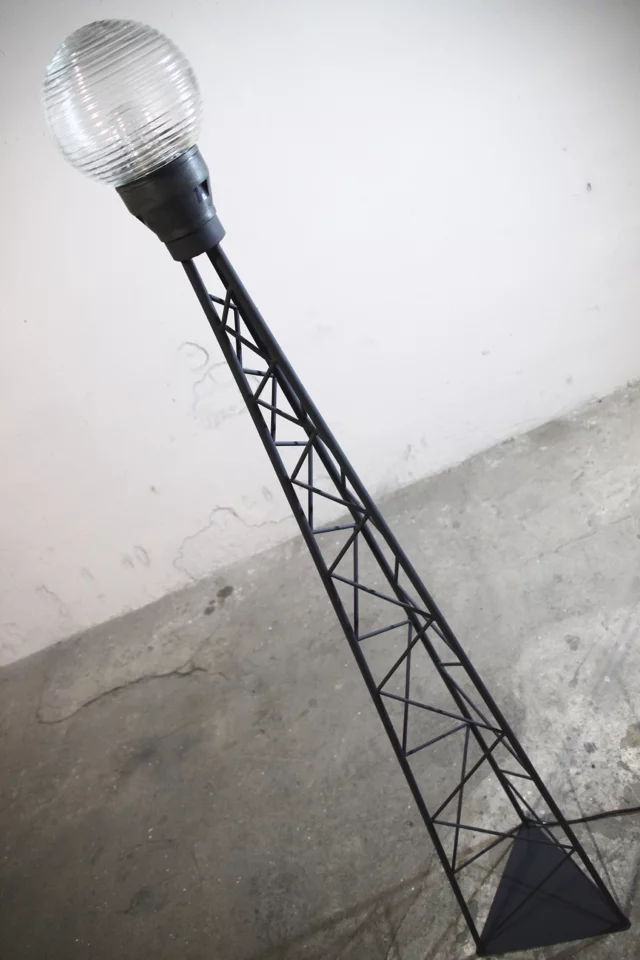 DIY floor lamp from rebar - Video, Longpost, My, With your own hands, Design, Decor, Workshop, Idea for home, Needlework with process, Hobby, Handmade