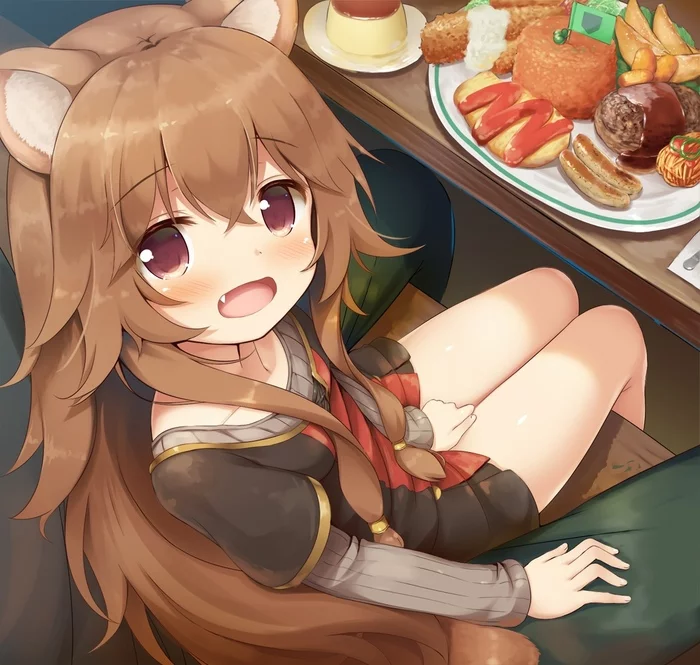 Рафталия - Loli, Аниме, Anime Art, Raphtalia, Tate no Yuusha no Nariagari, Animal Ears