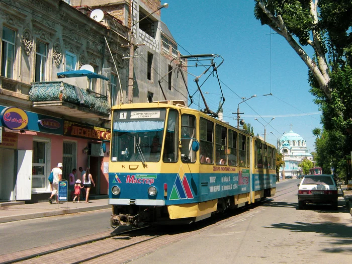 Evpatoria tram, part 1, 2012 - My, Crimea, Evpatoria, Tram, The photo, Longpost