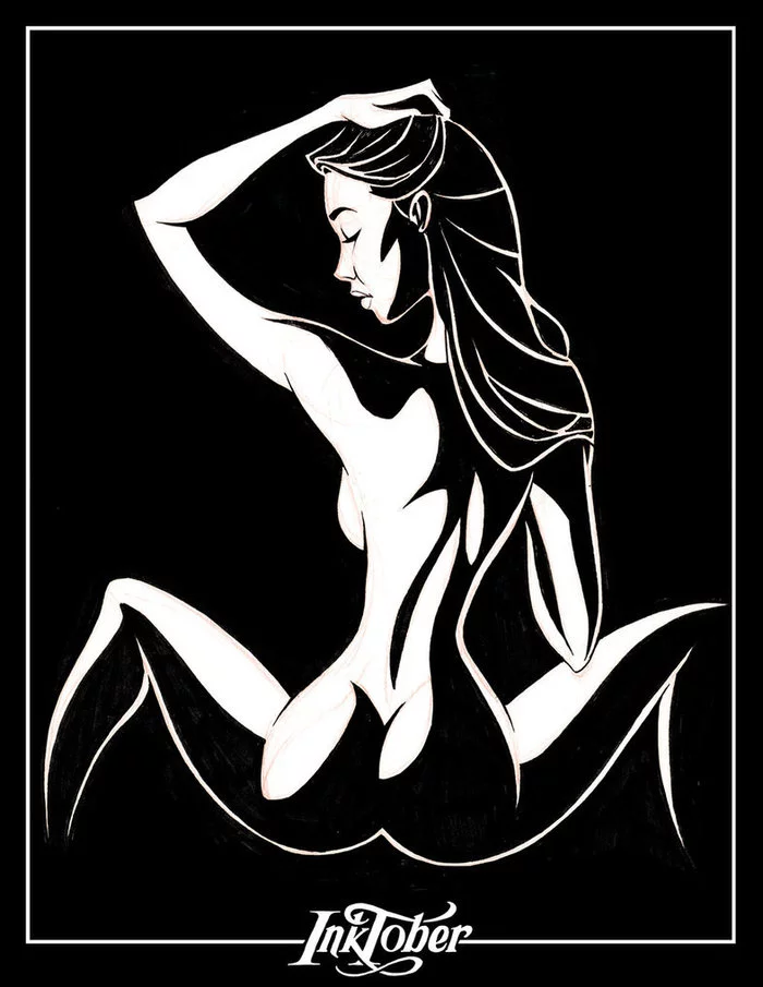 Иллюстрации (Gelipe) - NSFW, Девушки, Арт, Эротика, Рисунок карандашом, Длиннопост, 18+