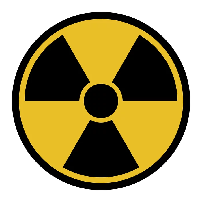 Radiation signs and triangular base in very high resolution - My, Radiation, Signs, Drawing, Clipart, Longpost