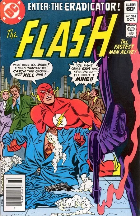 Let's dive into the comics: The Flash #314-323 - Eradicator's Rampage! - My, Superheroes, DC, Dc comics, The flash, Comics-Canon, Longpost